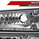 2004-2012 Chevrolet Colorado/GMC Canyon/Isuzu I-Series Factory Style Headlights & Corner Lights Pair (Chrome Housing/Clear Lens)