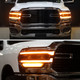 2019-2024 Dodge RAM 2500/3500/4500/5500 Switchback Sequential Amber LED Turn Signal Projector Headlights (Matte Black Housing/Clear Lens)