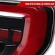 2021-2023 Ford F-150 LED Tail Lights w/ Switchback Sequential Turn Signals (Black Housing / Clear Lens)