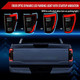 2021-2023 Ford F-150 LED Tail Lights w/ Switchback Sequential Turn Signals (Black Housing / Smoked Lens)