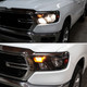 2019-2024 Dodge Ram 1500 Factory Style Crystal Headlight - D-er Side Only (Black Housing / Clear Lens)