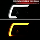 2005-2011 Toyota Tacoma LED Bar Projector Headlights w/ Sequential Turn Signal Lights (Matte Black Housing/Smoke Lens)