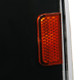 1988-1993 GMC Sierra/Yukon Chevrolet Silverado Corner Lights w/ Amber Reflectors (Matte Black Housing/Clear Lens)