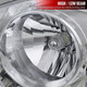 2006-2008 Dodge RAM 1500/ 2006-2009 RAM 2500 3500 Factory Style Crystal Headlights (Chrome Housing/Clear Lens)