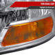 2009-2018 Dodge RAM 1500 / 2019-2021 RAM Classic / 2010-2018 RAM 2500 3500 Factory Dual Style Headlights (Chrome Housing/Clear Lens)