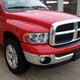 2002-2005 Dodge RAM 1500/ 2003-2005 RAM 2500 3500 Projector Headlights w/ Amber Reflectors (Chrome Housing/Clear Lens)