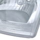 1997-2004 Ford F-150/Expedition Factory Style Headlights - ABM (Chrome Housing/Clear Lens)