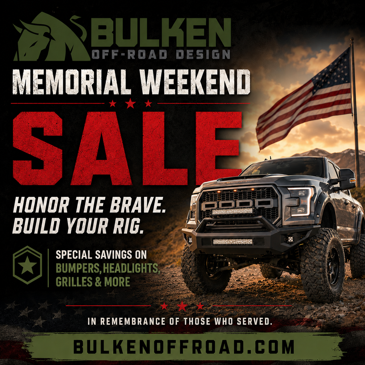 Memorial Weekend Sale