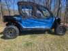 Yamaha Wolverine RMAX4 2025+ Long Bed Upper Doors for OEM Glass Windshield