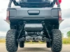 Spike fender flares for CF Moto UForce U10 Pro and U10 Pro XL: rear fender flares on a UTV, straight rear view