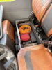 SCM gear box for CF Moto UForce U10 Pro XL: under-seat gear box holding a tow strap and bag