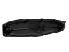 Spike rear windshield for Can-Am Defender and Defender MAX: windshield vent, front view on white background