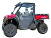 SCM door kit for CF Moto UForce U10 Pro 2-door: full doors on a red CFMOTO UForce, front corner view