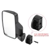 SCM mirrors for 1.75"-2.00" round roll cages: mirror with clamp block and bolt, rotation callout