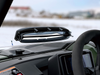 Spike windshield for Polaris RZR 900 and 1000 Trail with the arched cage: windshield vent above the dash, driver's view