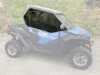 SCM door kit for CF Moto ZForce 800 Trail and ZForce 950 Trail: tinted upper door highlighted on a faded blue CFMoto ZForce