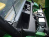 Extreme Metal Products windshield edge seen from the John Deere Gator dash and glovebox area