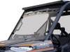 Spike windshield for Polaris full-size Ranger: multi-vent windshield on a Polaris Ranger XP 1000, front corner view
