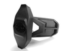 Spike Powersports tool-less rapid release windshield clamp with logo shown alone on white