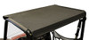 Spike roof for Polaris Ranger mid-size standard with Pro-Fit cage: black hard roof on the roll cage, side angle