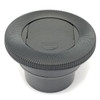 Ice Crusher Replacement 3'' plastic vent (old style) with grooved edge detailing.  Made in the USA.