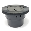 Ice Crusher Replacement 3'' plastic vent (old style) with grooved edge detailing.  Made in the USA.