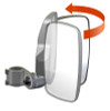 Seizmik Universal Side View Mirrors for 2" Roll Cage