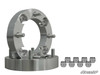 SuperATV Textron Wildcat XX wheel spacer pair with eight lug nuts beside the stacked spacers