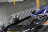 Side angle of the Extreme Metal Products windshield vent and clamp knobs above the YXZ hood