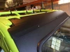 Top view along the black textured roof of a Can-Am Maverick to the top edge of the Extreme Metal Products windshield