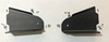 Trail Armor iMpact front arm guards for the Honda Talon 1000R, two black formed guards with mounting hardware
