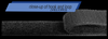 3 Star close-up of the hook-and-loop (Velcro) fastening strip - John Deere '15+ Gator HPX/XUV Full Cab Enclosure for Hard