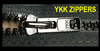 3 Star close-up of the YKK zipper - John Deere '15+ Gator HPX/XUV Soft Doors/Rear Window Combo