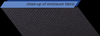 3 Star close-up of the enclosure fabric - Kawasaki Mule 600/610 Full Cab Enclosure w/ Vinyl Windshield
