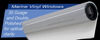 3 Star 30-gauge double-polished marine vinyl window material - Massimo 500/700 Soft Back Panel