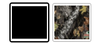 3 Star black and camo fabric color swatches - Polaris General Soft Doors Kit