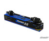 SuperATV Rhino 2.0 heavy duty axle for the Polaris Ranger XP1000 shown in front of its blue retail box