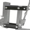IMPACT Pro lift frame crossbars highlighted in black with the rest of the Moto Alliance lift grayed out