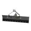 Moto Alliance Impact Cat-0 3 point rear blade with A-frame hitch and black steel blade on white