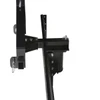 Side view of the Moto Alliance Impact Cat-0 rear blade mast and pivot bracket with adjustment holes