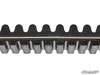 SuperATV Can-Am Defender CVT drive belt, cross-section close-up of the cogs and the yellow cord line