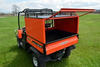 Challenger Kubota X-Series 24" Utility Bed Cap w/ Glass Door Above Tail Gate