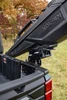 Kolpin Stronghold Auto-Latch mount holding a gun boot on the bed rail of a Polaris side-by-side