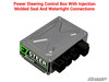 SuperATV EZ-Steer power steering control box with sealed connectors, part of the Polaris Ranger Midsize 570 kit