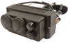 Moto Alliance Firestorm in-cab heater for the Massimo Warrior, black box with two round vents and control knobs