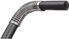 Black heater hose with a stainless spring bend support from the Moto Alliance Firestorm heater kit