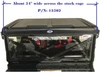 Rear view diagram of the Extreme Metal Products roof on a Polaris Ranger showing its 54-inch width across the cage
