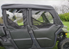 CanAm Defender Max Soft Half Doors/Rear Window Combo