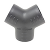 2'' Plastic Hose Connector.  Connects 2'' Duct Hose for multiple outlet ducts.