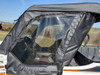 3 Star soft door with clear window on a white Kawasaki Teryx 800, close side view